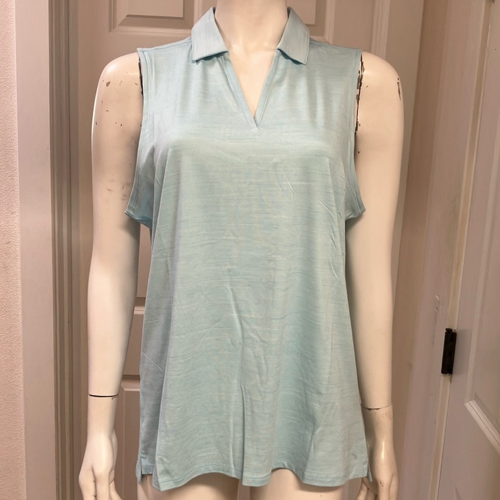 Puma Golf/Tennis/Pickleball Sleeveless Polo, NWT!